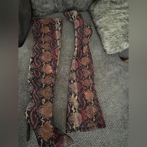 NWT fashionnova OTK boots